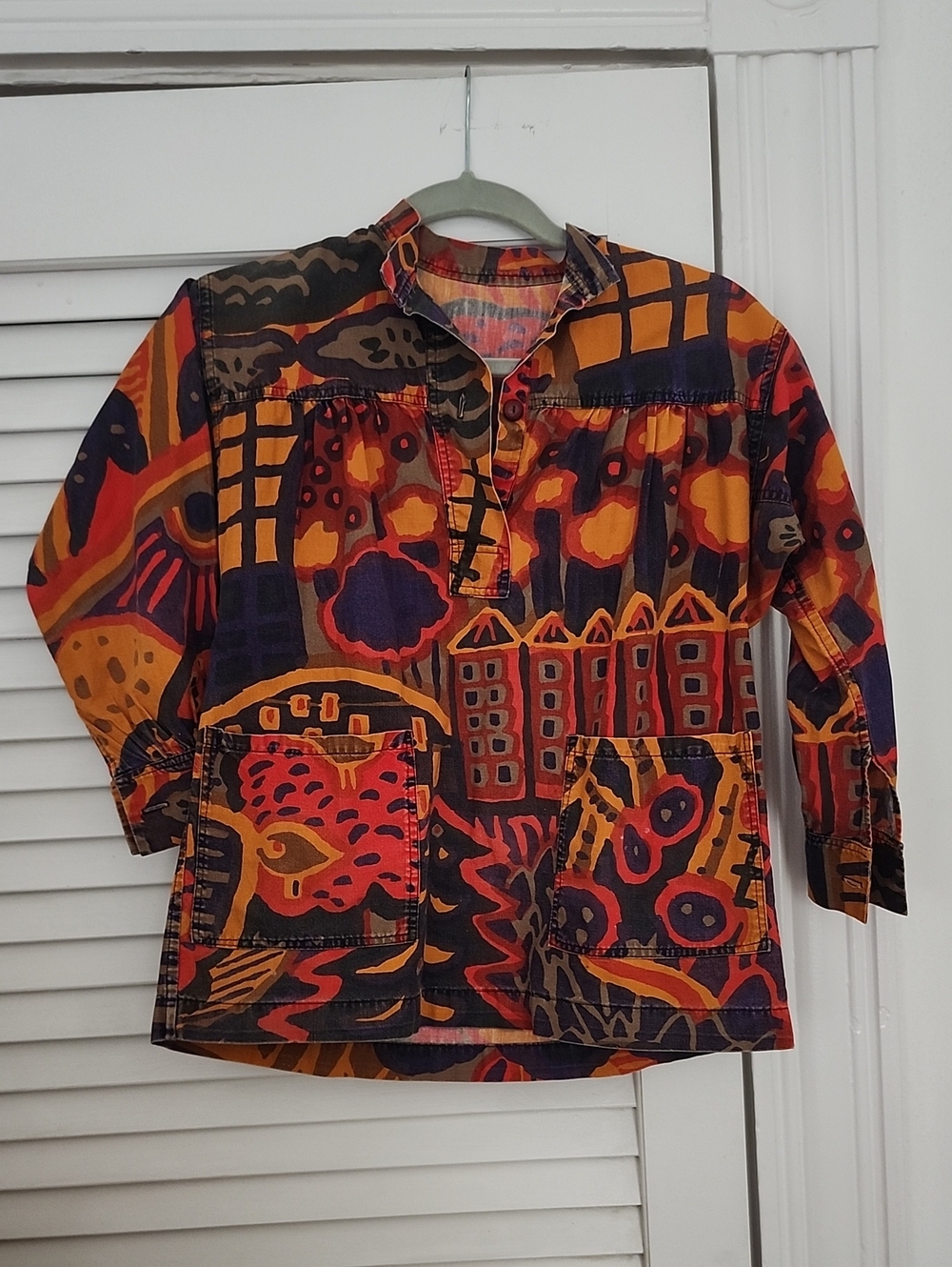 Very Farm Rio Bohemian Patterned Top